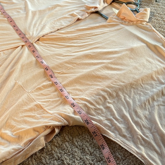 We the free pink jersey blouse size small - Picture 5 of 8